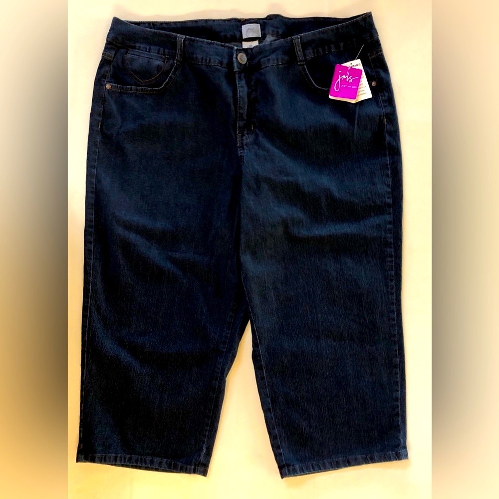 JMS Denim Blue Capri 22W